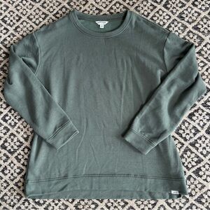 Orvis Forest Green Crewneck Sweater